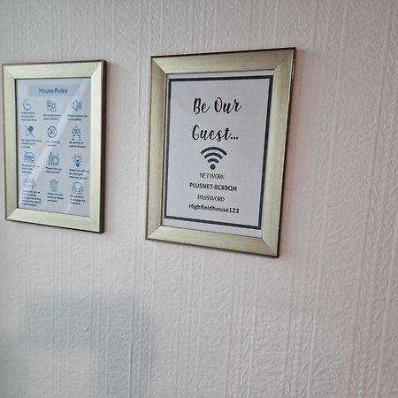 Hotel Highfields House - Free Wifi - Free Local Parking Sheffield Esterno foto